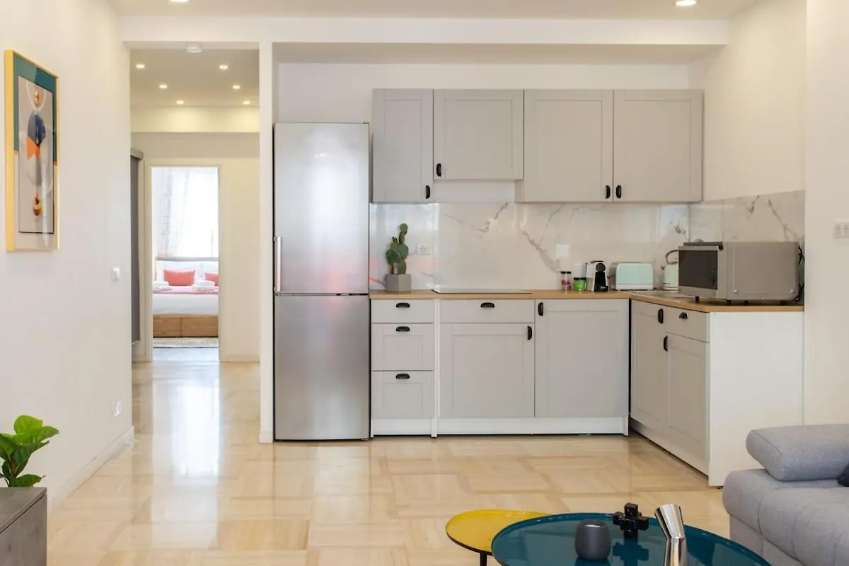 L38 Hobeika Suite Fleur 7Min Walk To Beach,Free Park,Balc&Ac Nice